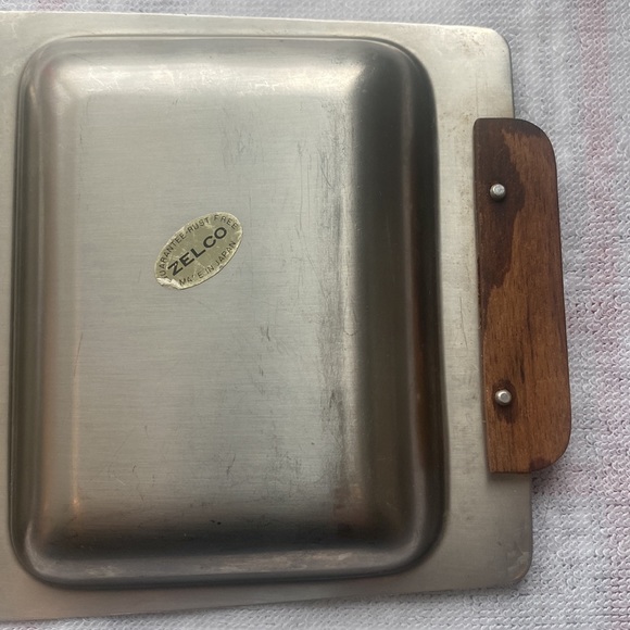 Mid Century Modern VINTAGE 18/8 STAINLESS STEEL DIVIDED TRAY by ZELCO Japan - Picture 10 of 10
